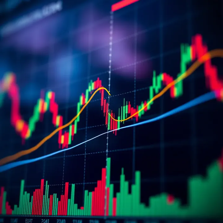 Visual representation of advanced chart patterns highlighting triangles and flags in market analysis