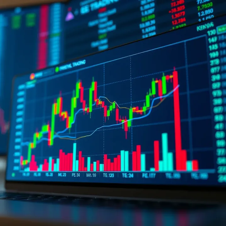 Automated Forex Trading Performance Comparison in Kenya Graph showing the comparison of automated forex trading performance versus manual trading with a focus on the Kenyan market
