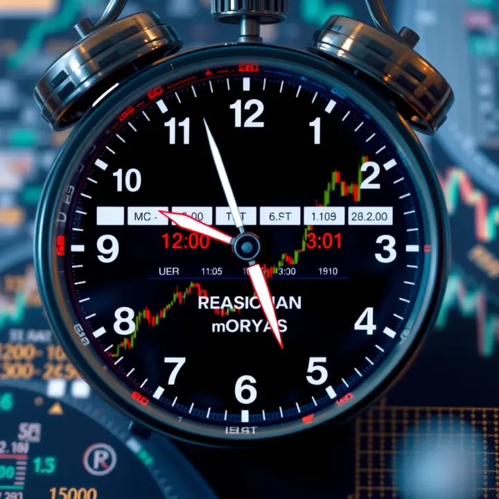 Optimal Forex Trading Hours for Kenyan Market Participants Clock showing optimal forex trading hours for Kenyan traders with market session overlays