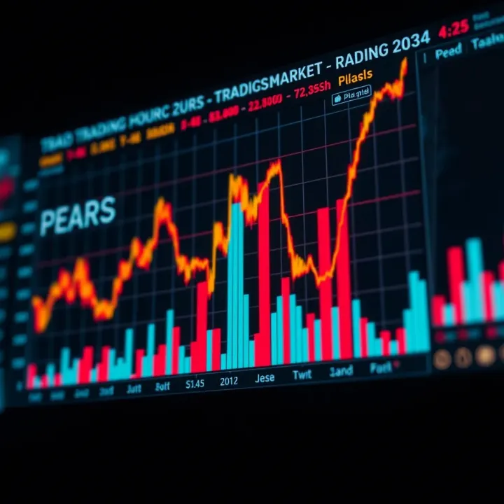 Graph showing peak trading hours across global financial markets