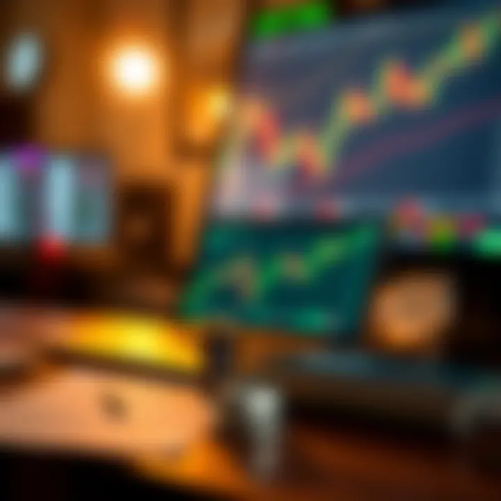 Illustration of risk management tools including stop loss, take profit, and diversified portfolio strategies in forex trading