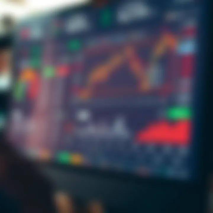 Dashboard interface of a binary trading bot with settings and performance metrics