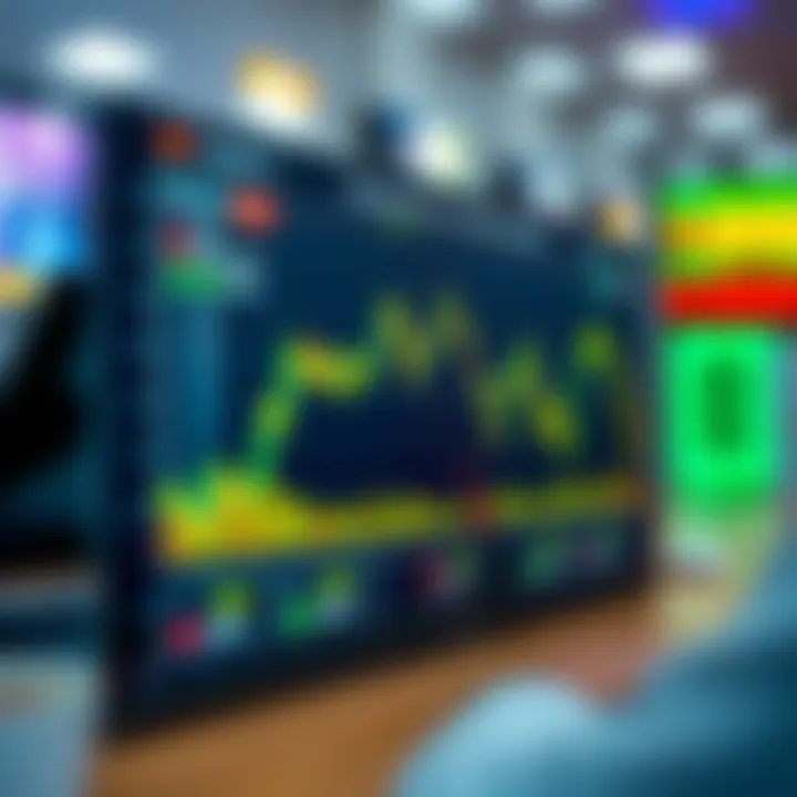 Chart comparing the theoretical performance of binary bots with no loss strategies against real market volatility in binary options trading