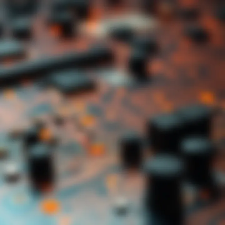 Visual representation showing the application of binary multiplication in digital circuit design