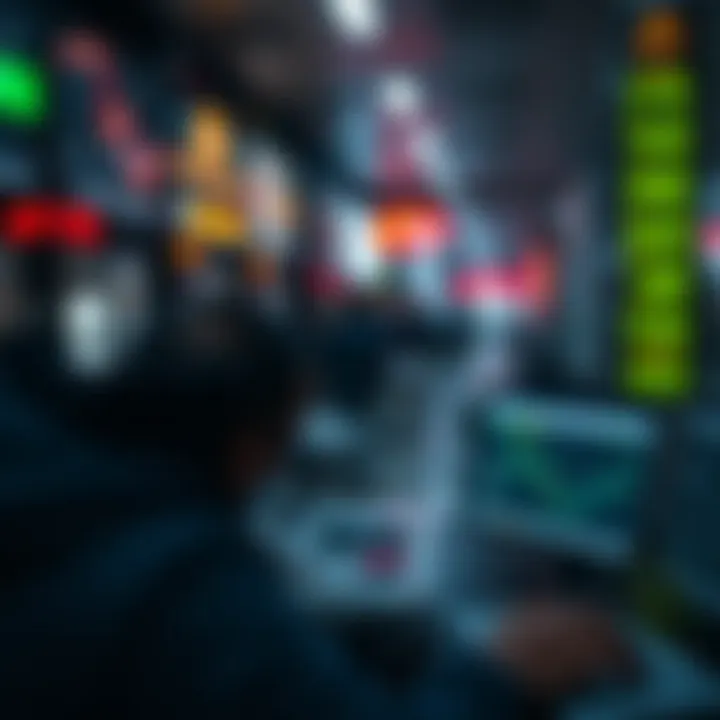 Visual representation of risk awareness and regulatory compliance in binary options trading