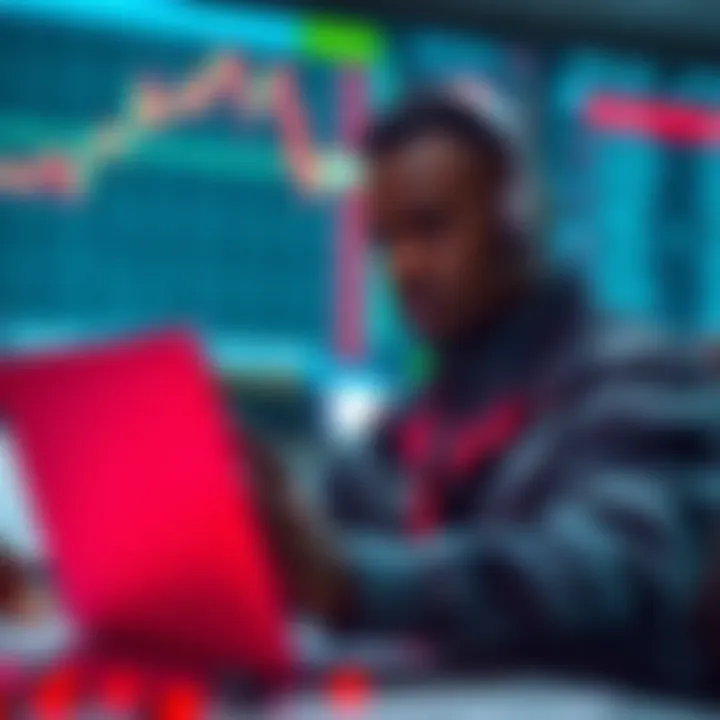 Visual representation of risks and key strategies for binary options traders in Kenya