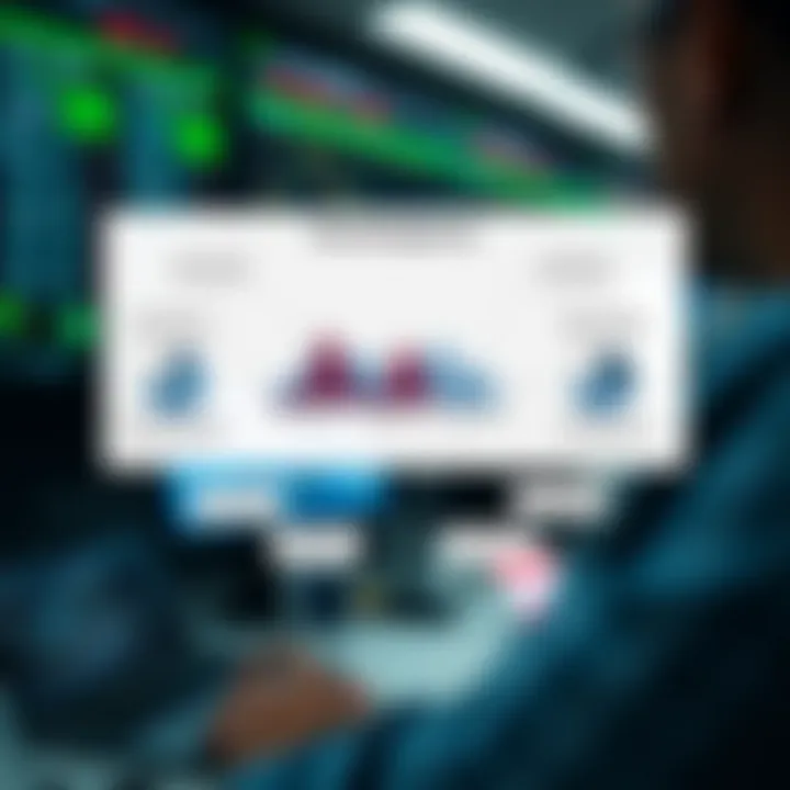 Diagram illustrating risk management techniques and analysis tools in binary trading