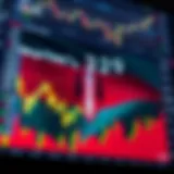 Chart displaying currency exchange rates with Kenya flag in background