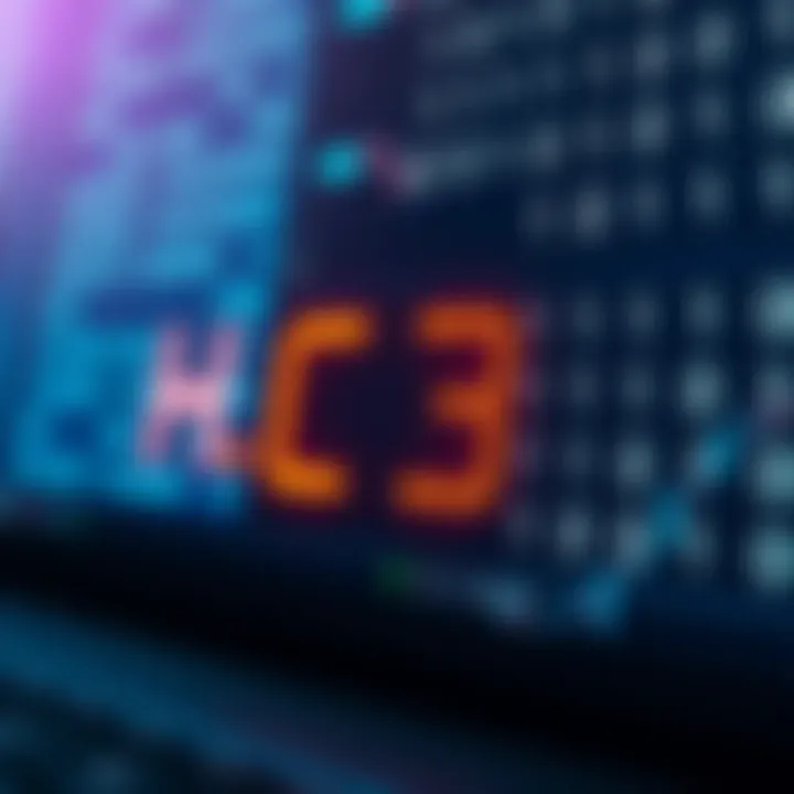 Visual comparison of hexadecimal and binary numeral systems highlighting their relationship