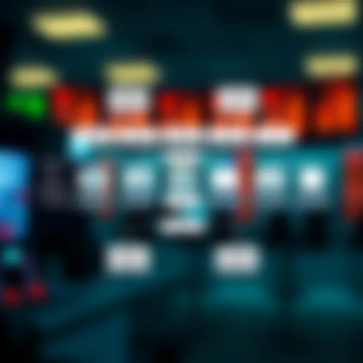 Diagram illustrating the architecture and workflow of a binary options trading bot demonstrating market data analysis and automated decision making