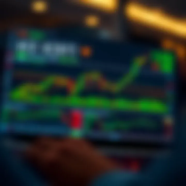 Chart displaying binary options trading strategies and risk management tools tailored for Kenyan traders