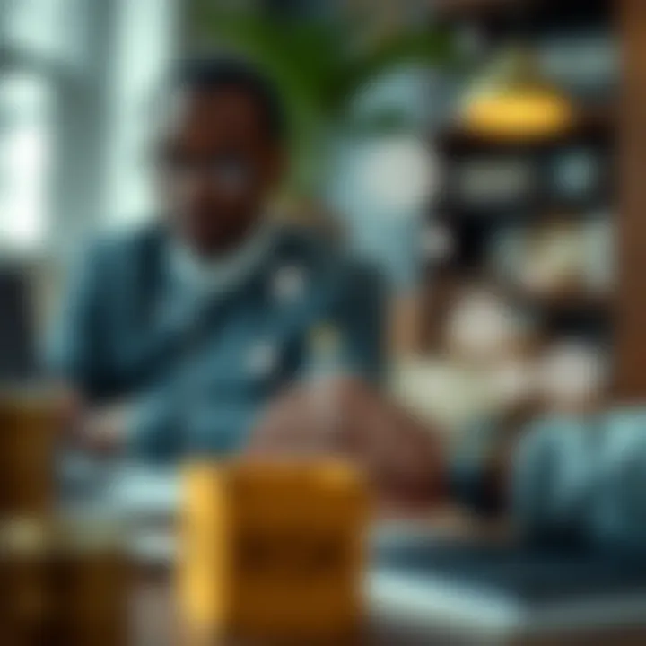 Graphical representation of risk mitigation techniques including diversification and credit scoring