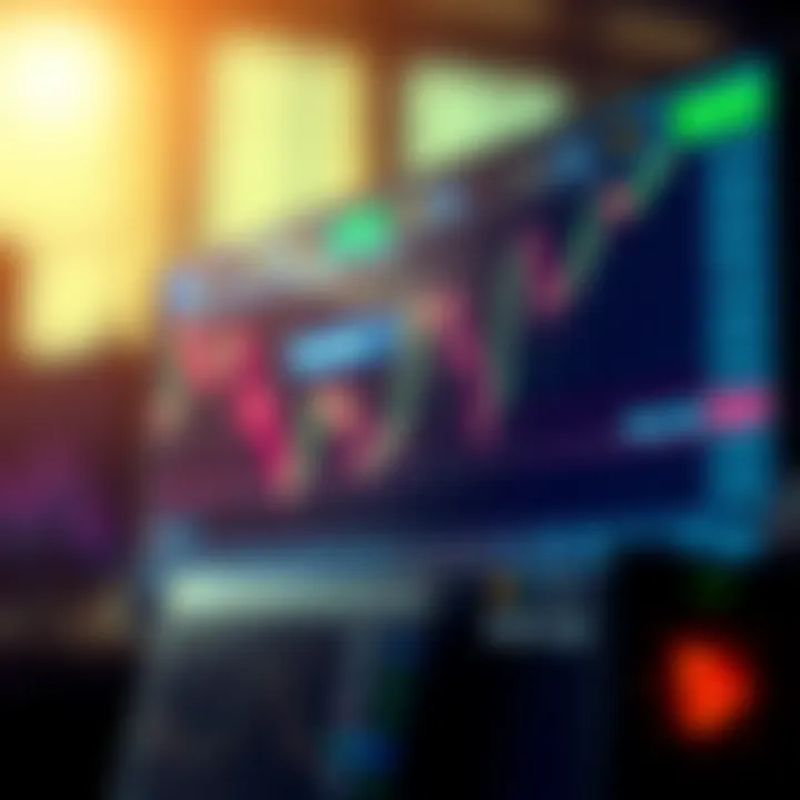 Chart illustrating risk management techniques for controlling losses in forex trading