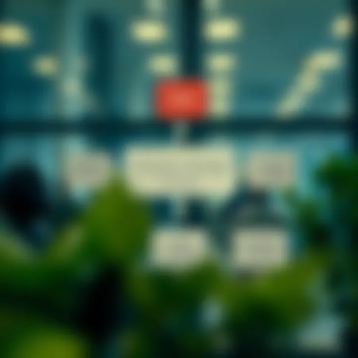 Diagram illustrating the flow of compliance risk management within an organization