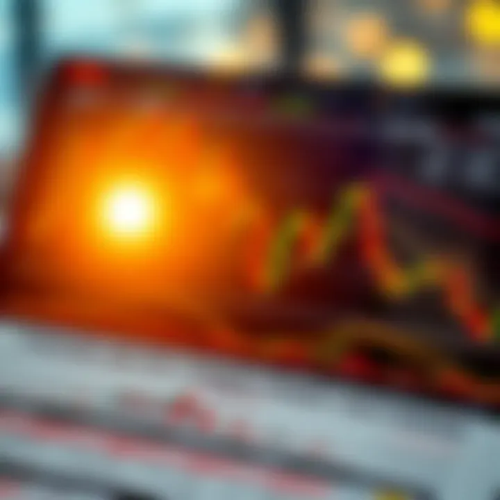 Visual guide showing common forex trading patterns alongside annotations explaining their significance