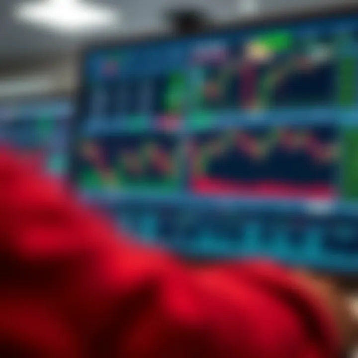 Digital forex trading platform displaying currency charts and market data for Kenya