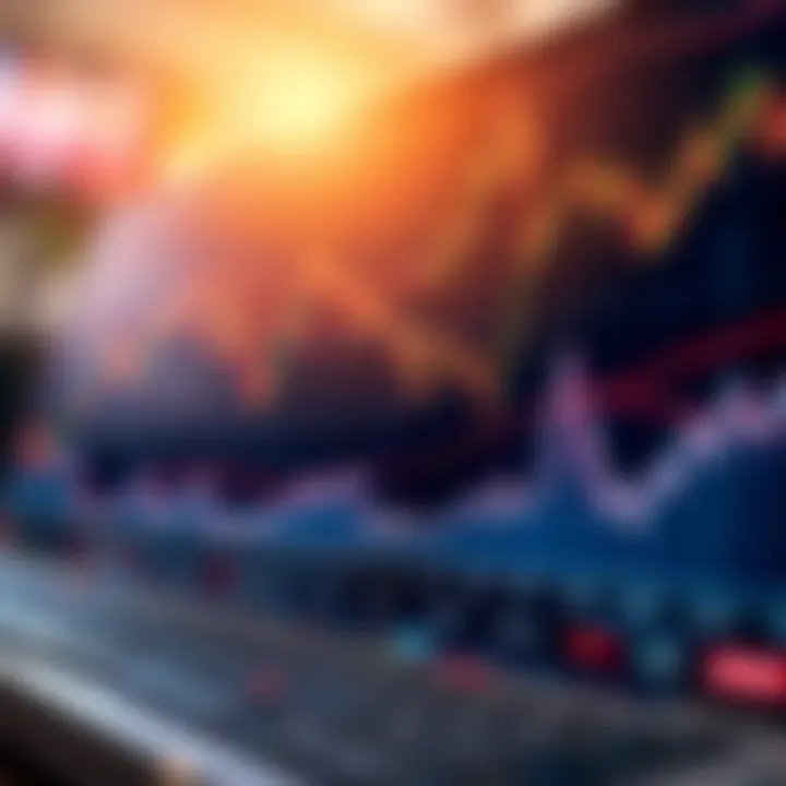 Graph showing currency pairs trading trends with Kenyan shilling highlights