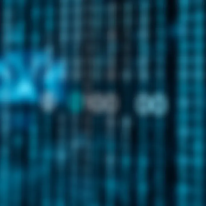 Diagram illustrating the binary number system with base two highlighting zeros and ones