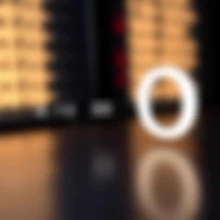 Diagram illustrating the binary number system with digits zero and one