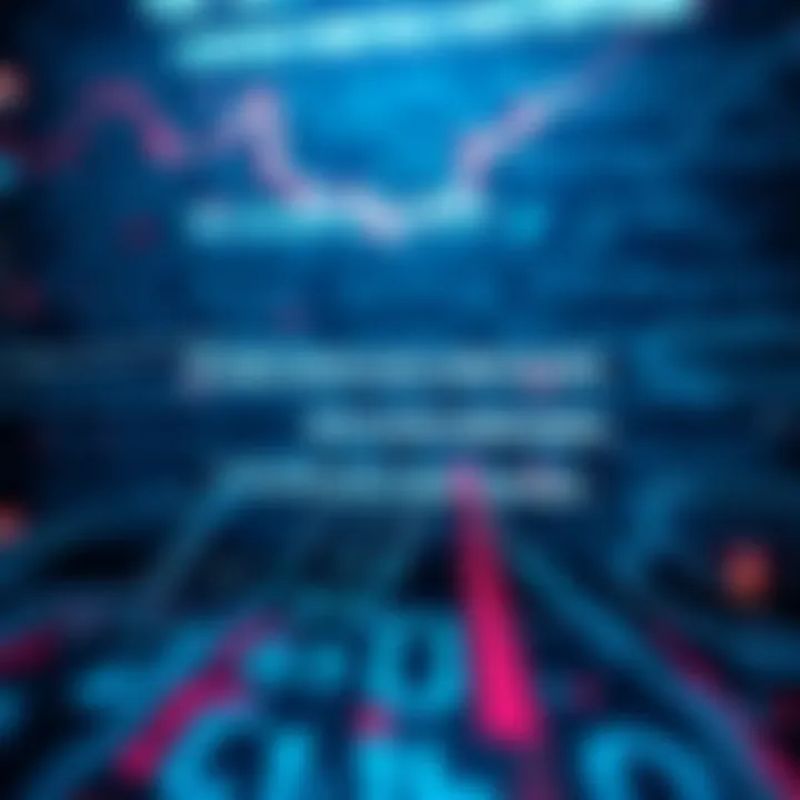 Visualization of binary code flowing through digital circuits in technology