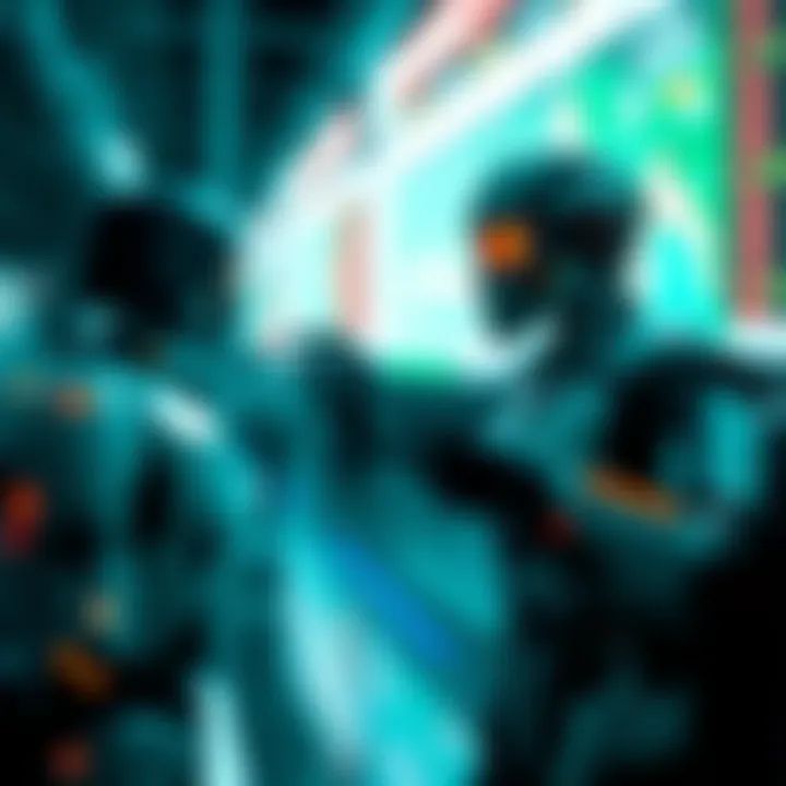 Graphic illustrating benefits and risks of using binary bots in trading