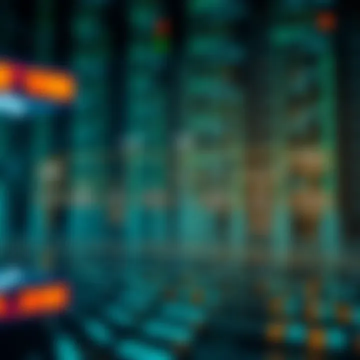 Diagram showing the flow of automated trading signals in binary bots technology