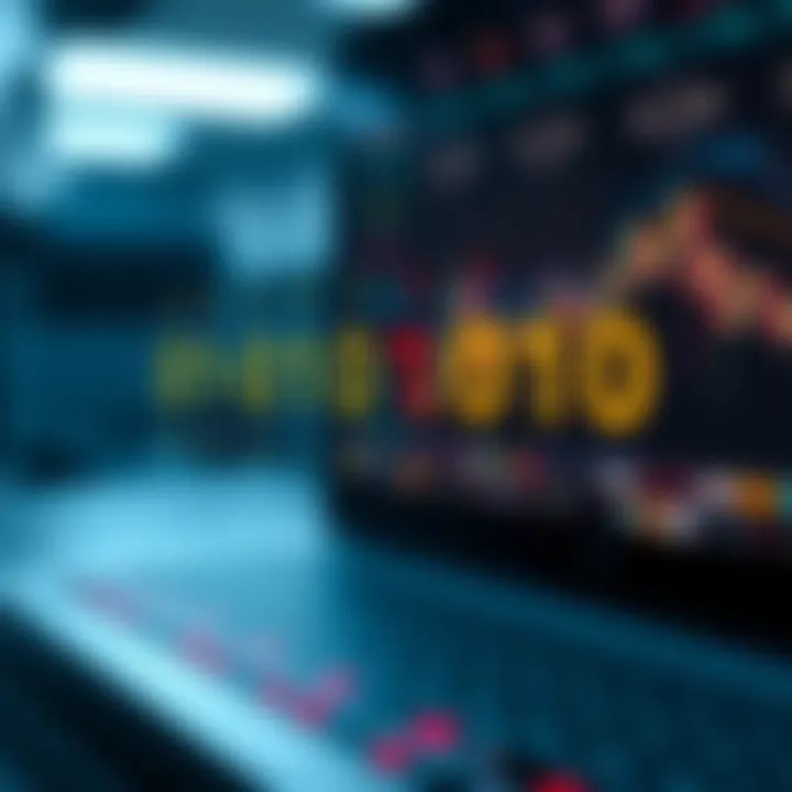 Diagram illustrating the concept of binary numeral system with zeros and ones connected by lines