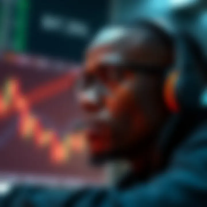 Visual representation of trading strategies and risk management techniques for binary forex traders in Kenya