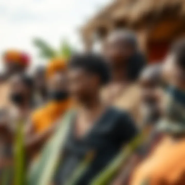 Diverse group demonstrating various gender expressions challenging binary classification, set against a Kenyan cultural backdrop