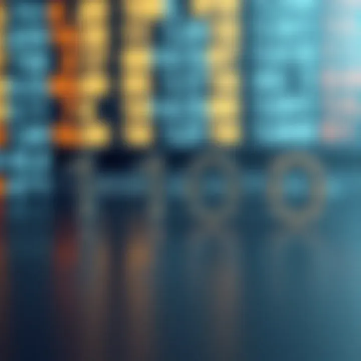 Illustration comparing binary number system with decimal system