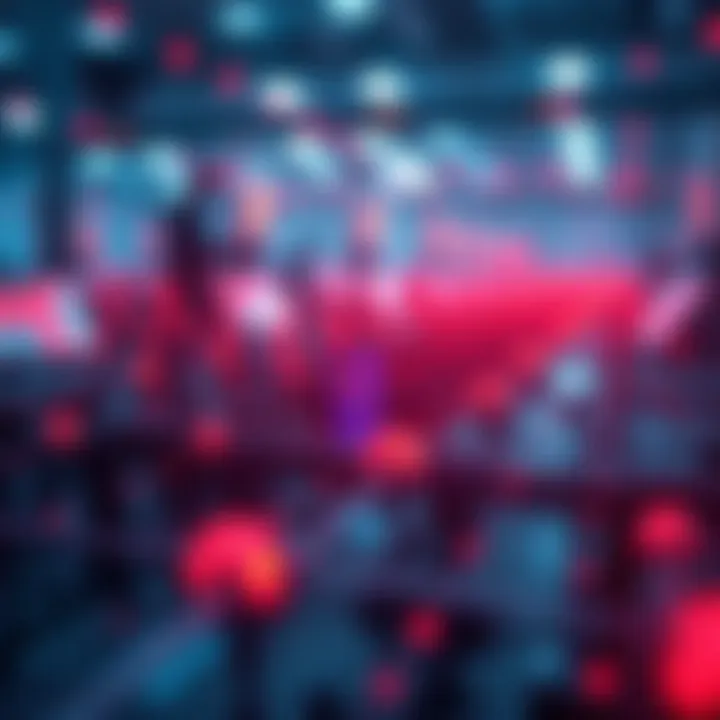 Visual representation of digital communication network utilizing binary signals for data transmission