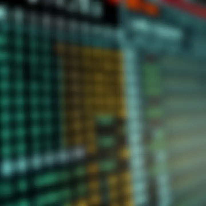 Chart showing the comparison of binary digits and their decimal equivalents