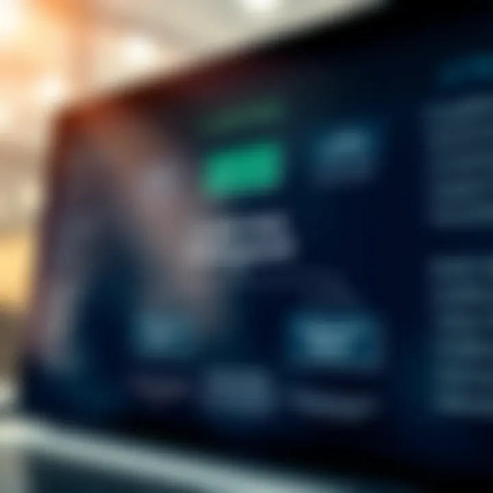 Diagram showing the flow of credit risk assessment and management in financial institutions