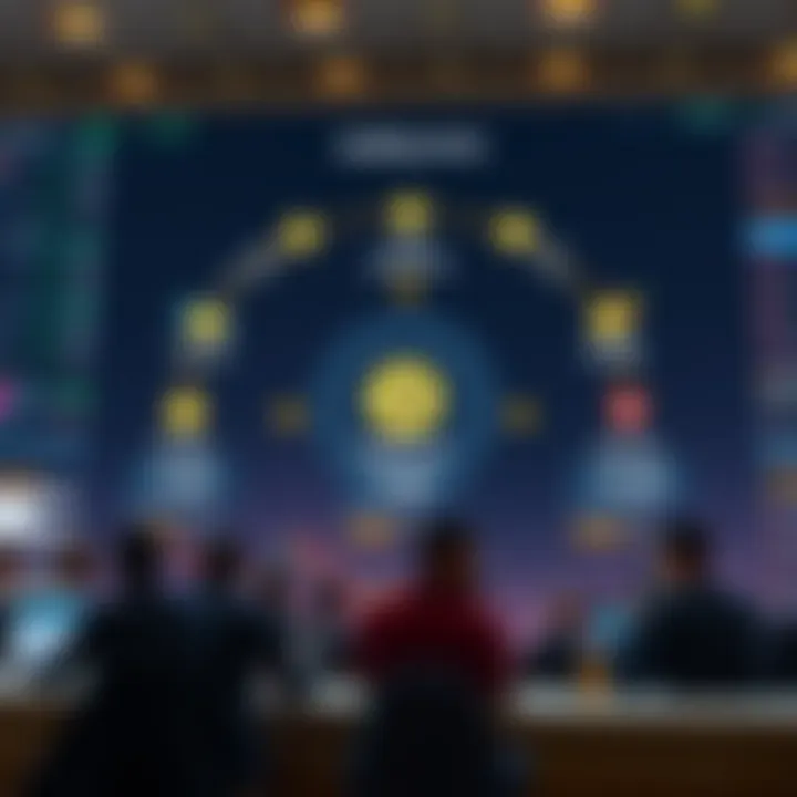 Diagram showing how cryptocurrency trading operates within the Kenyan digital financial ecosystem