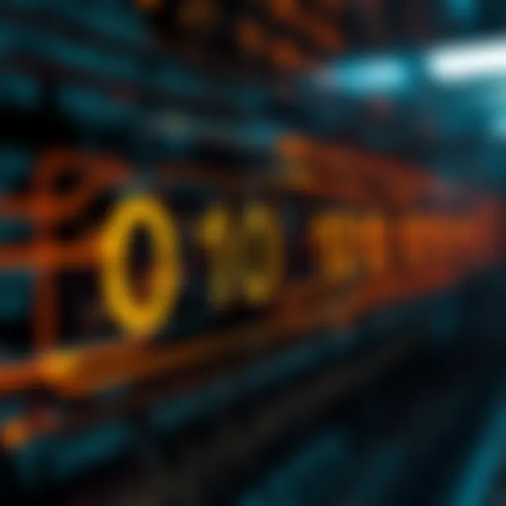 Visualization of binary data flow and interpretation using digit analysis techniques in computing systems