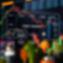 Diagram showing automated forex trading system integrating market data and executing trades