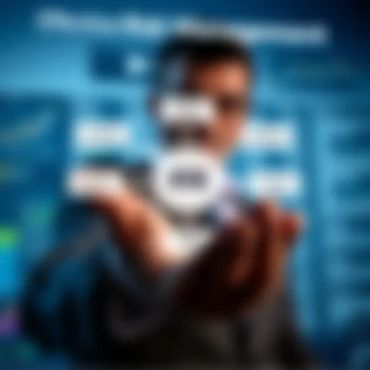 Diagram showing key techniques for managing business risks such as risk identification, analysis, and mitigation strategies