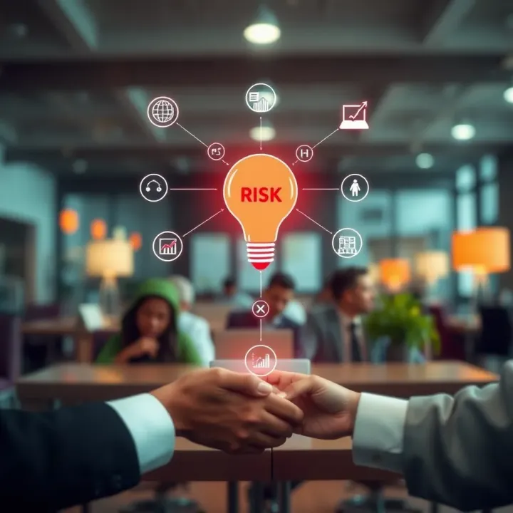 Fostering a Risk-Aware Culture in Kenyan Business Environments Visual representation of a risk-aware culture with interconnected business elements
