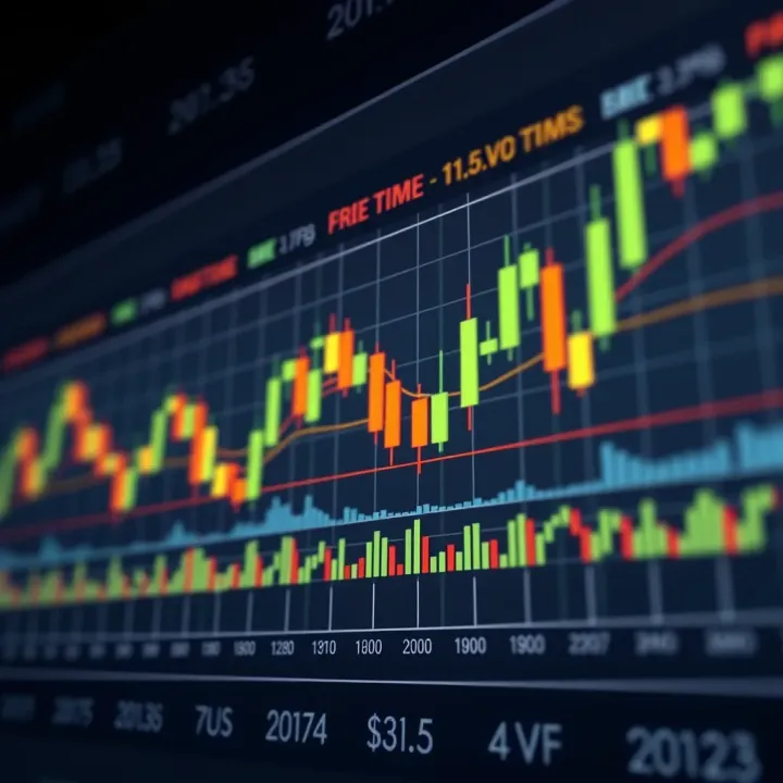 Illustration of various candlestick chart patterns used in trading analysis