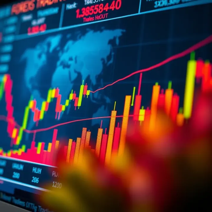Forex Trading Hours Impact on Market Liquidity and Volatility Forex trading chart showing fluctuations in liquidity and volatility throughout different trading hours