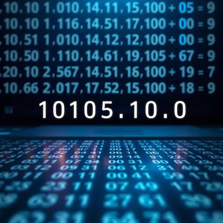 Visual example showing conversion of a binary number to a decimal value using positional weights.