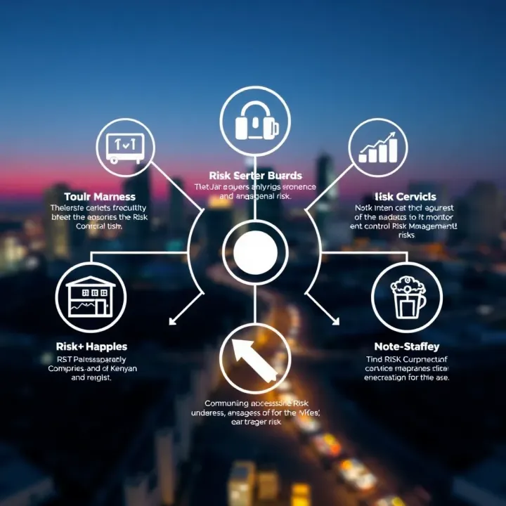 Graphic showing various tools and techniques used by Kenyan enterprises to monitor and control operational risks