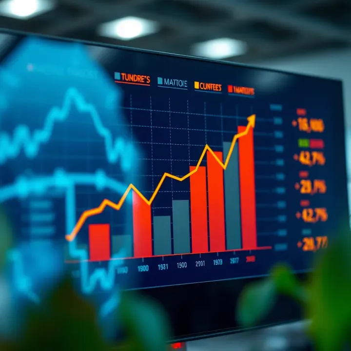 Graph showcasing continuous monitoring and adaptive risk management strategies in a project setting