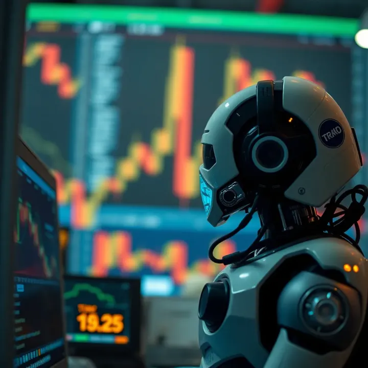 Visual representation of risks and safeguards in selecting reliable binary trading bots