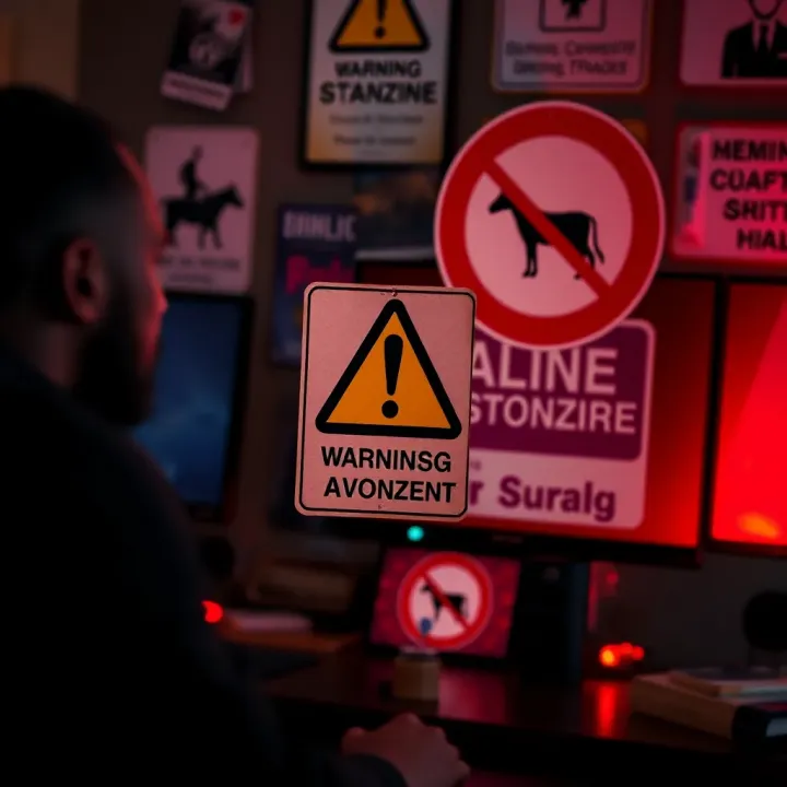 Identifying and Avoiding Binary Scams in Kenya Visual representation of warning signs and safety tips for avoiding online fraud in Kenya