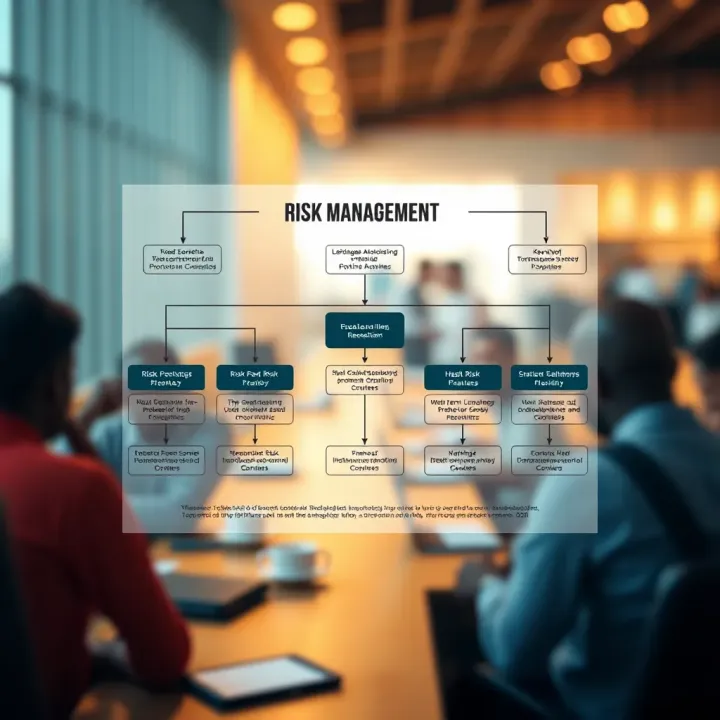 Risk Management Strategies for Kenyan Businesses Flowchart showing how Kenyan businesses implement risk management strategies to protect assets and comply with regulations