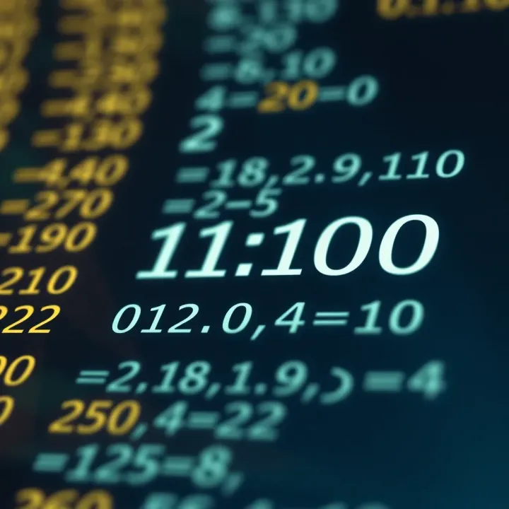 Visual representation of binary multiplication showing partial products and their summation