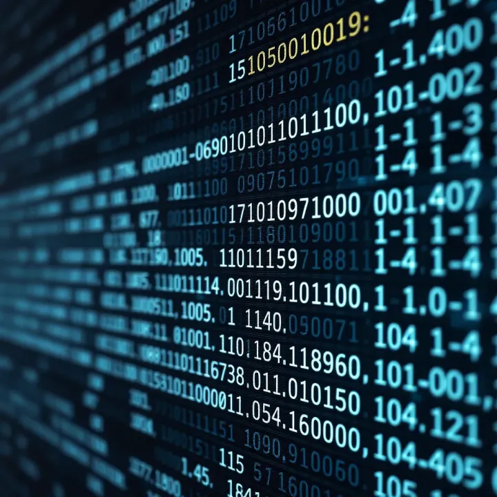Visual representation of error detection and correction in binary communication systems