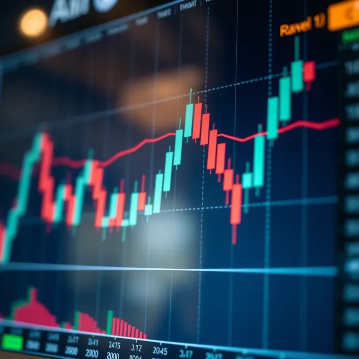 Chart illustrating bullish and bearish reversal candlestick patterns indicating market trend changes