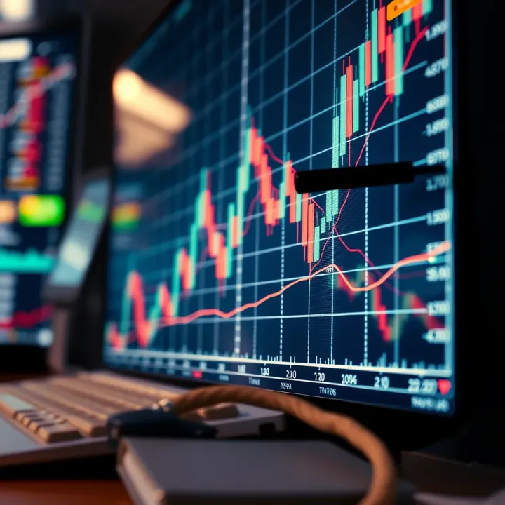 Price Movement Between Support and Resistance in Forex Trading Graph showing price movements between established support and resistance in forex trading